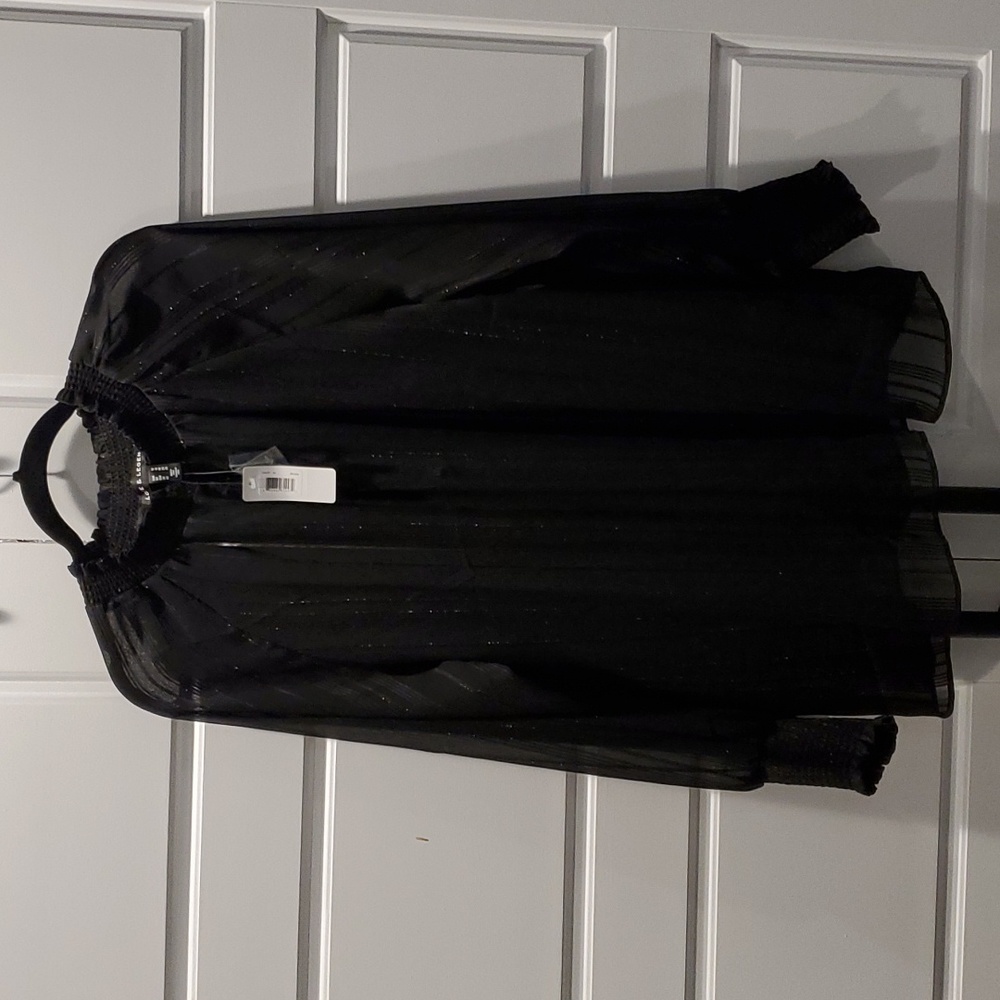 NWT Love & Legend Sheer Long Sleeve Top Size 16